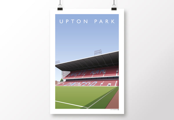 Upton Park Bobby Moore Stand Poster