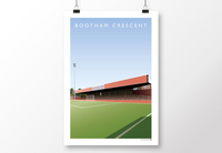 Botham Crescent Poster