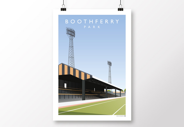 Boothferry Park Poster