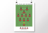 Brentford The Play-Off Winners 20/21 Poster
