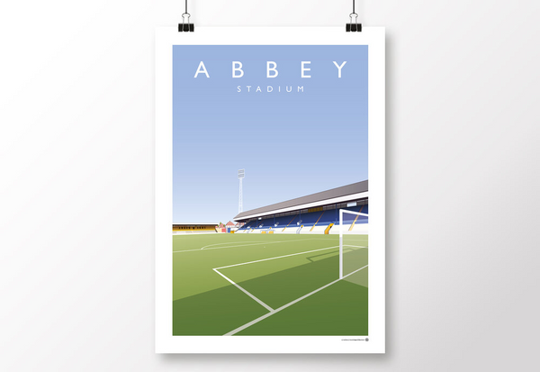 Abbey Stadium Poster