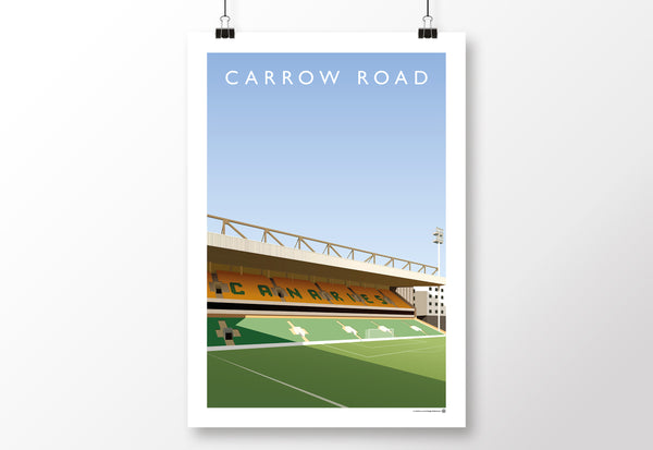 Carrow Road Poster