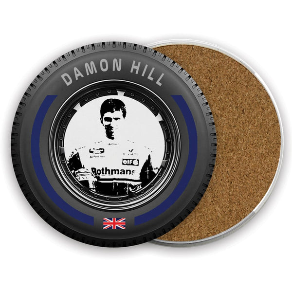Damon Hill Ceramic Beer Mat
