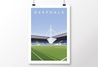 Deepdale - Alan Kelly Town End Poster