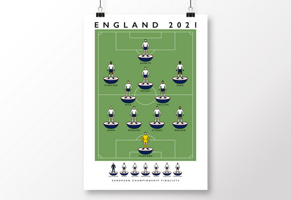 England 2021 Poster