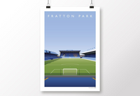 Fratton Park - Fratton End Poster
