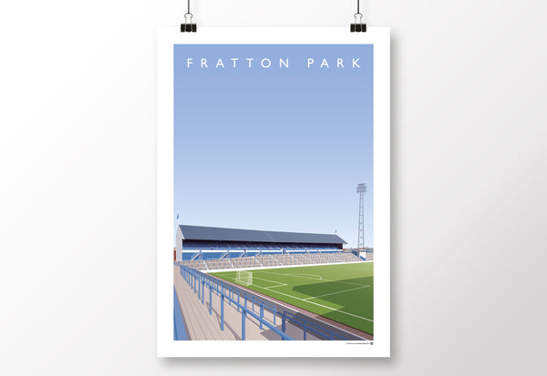 Fratton Park - North Stand Poster