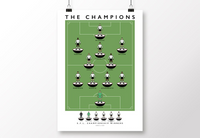 Fulham - The Champions 21/22 Poster