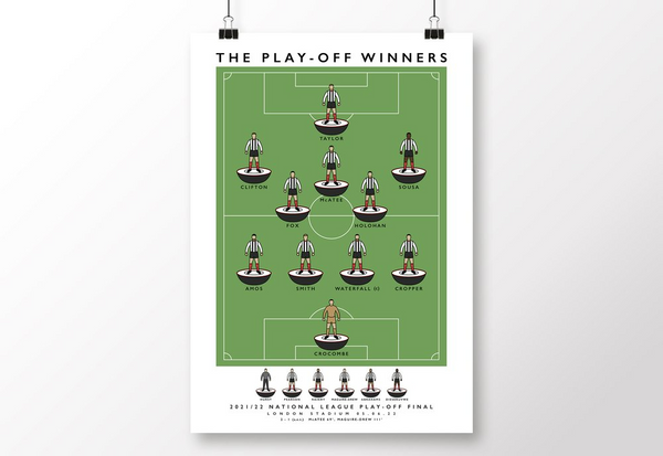 Grimsby Town The Play-Off Winers 2022 Poster