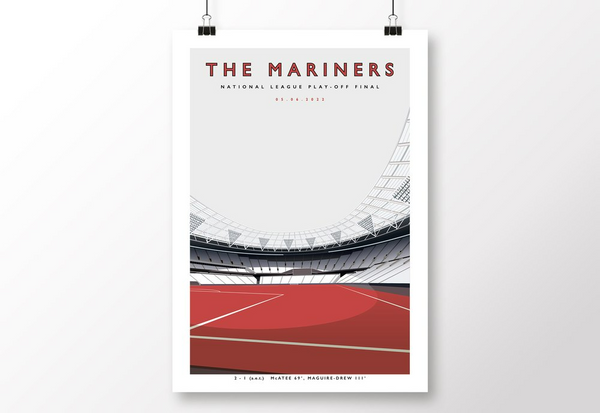 The Mariners London Stadium Poster