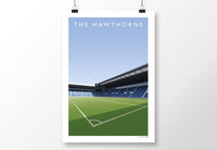 The Hawthorns Birmingham Road End/East Stand Poster