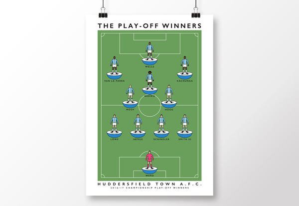Huddersfield - The Play-Off Winners Poster
