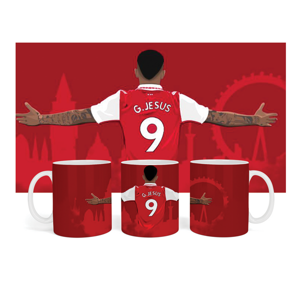 Arsenal Mug - Gabriel Jesus