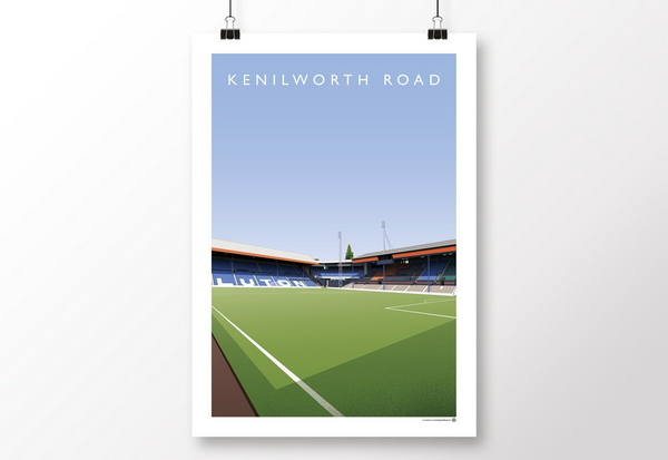 Kenilworth Road - Modern Era Poster