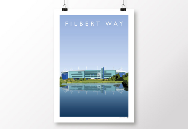 King Power - Filbert Way From the River Soar Poster