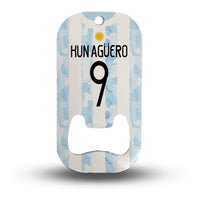 Argentina Bottle Opener - Sergio Aguero 9