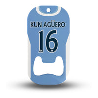 Manchester City Bottle Opener - Sergio Aguero 16