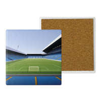 Leeds Ceramic Coaster - Elland Road From The Norman Hunter South Stand