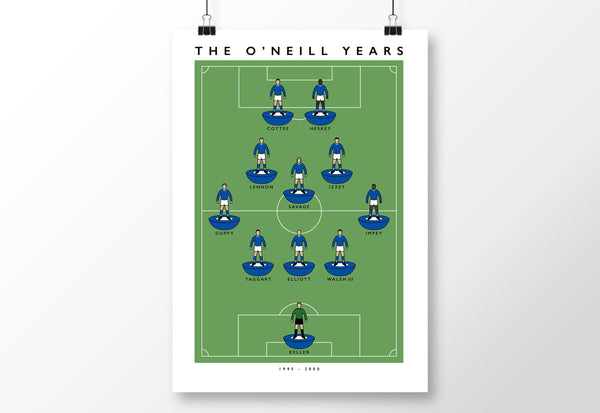 Leicester - The O'Neill Years Poster