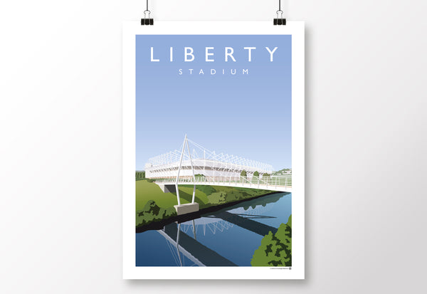 Liberty Stadium Poster
