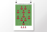 Liverpool 2005 Champions Of Europe Poster