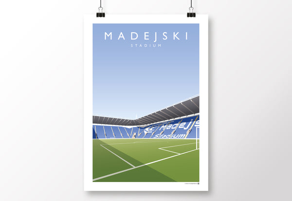 Madejski Stadium Poster