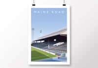 Maine Road The Old Kippax Poster