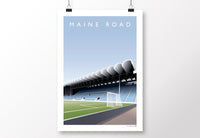 Maine Road Main Stand Poster