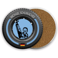 Michael Schumacher Ceramic Beer Mats