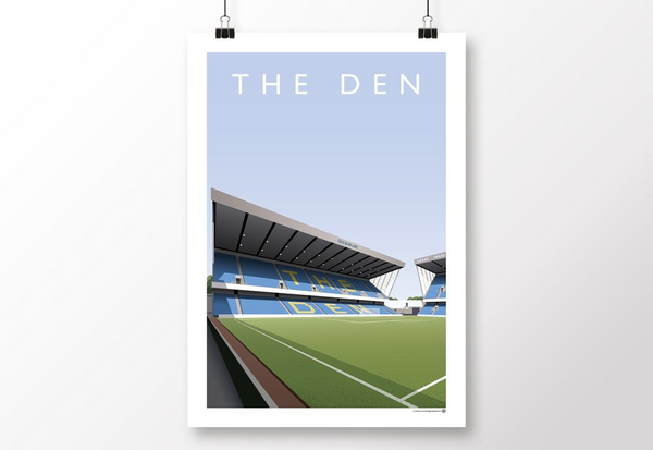 The Den Cold Blow Lane Stand Poster