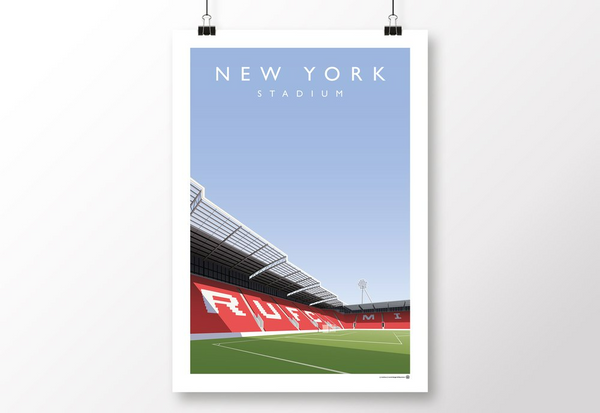 New York Stadium Poster
