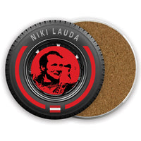 Niki Lauda Ceramic Beer Mat