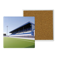 Oldham Ceramic Coaster - Boundary Park