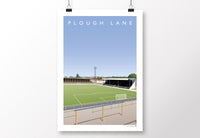Plough Lane - From The Wandle End Poster