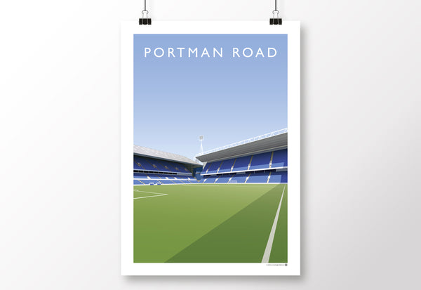 Portman Road - Sir Bobby Robson Stand Poster