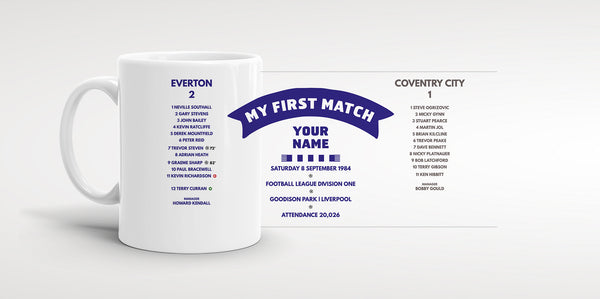 Everton - My First Match