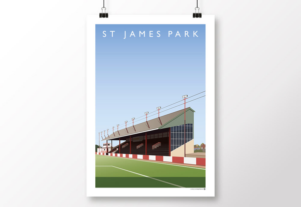 St James Park Poster