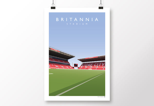 Britannia Stadium Poster