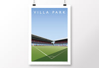 Villa Park Doug Ellis Stand/Holte End Poster