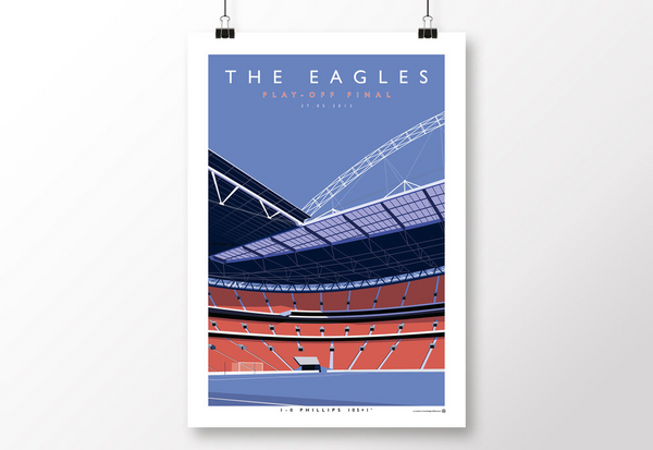 The Eagles Wembley Poster