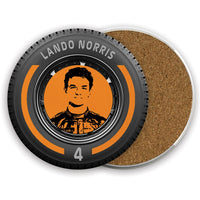 Lando Norris Ceramic Beer Mat