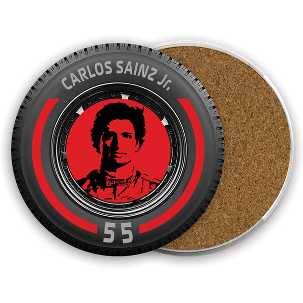 Carlos Sainz Jr. Ceramic Beer Mat