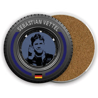 Sebastian Vettel Ceramic Beer Mats