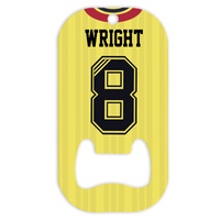 Arsenal Bottle Opener -  Wright 8 (1993/94 Away)