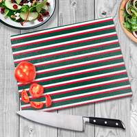 Leicester Tigers Glass Chopping Board
