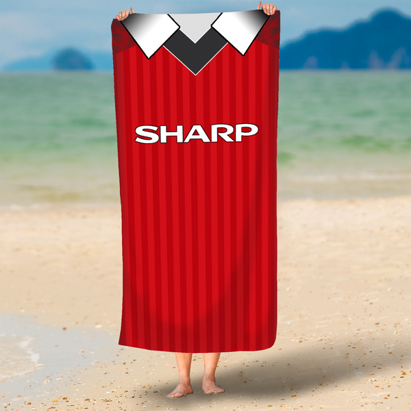Manchester United Beach Towel - 1996 Home