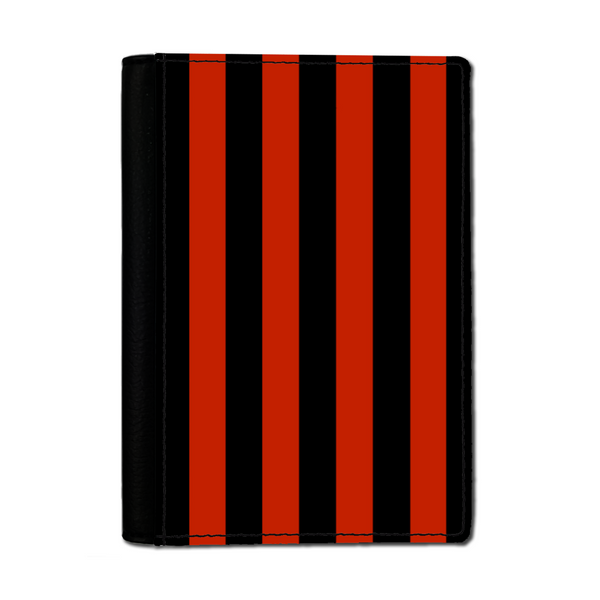 Red & Black Passport Cover