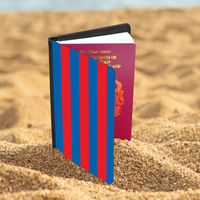 Red & Blue Passport Cover