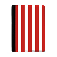 Red & White Passport Cover