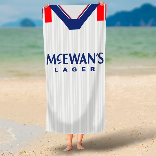 Rangers Beach Towel - 1992 Away